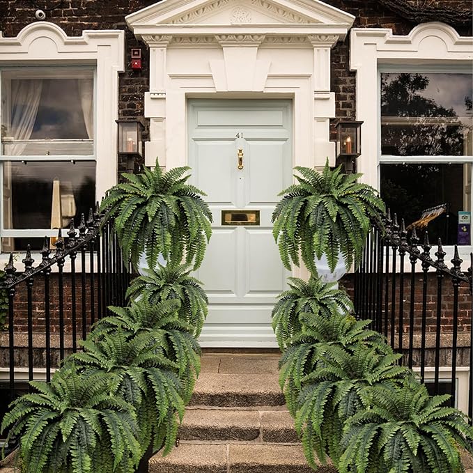 UV-Resistant Lifelike Artificial Boston Fern