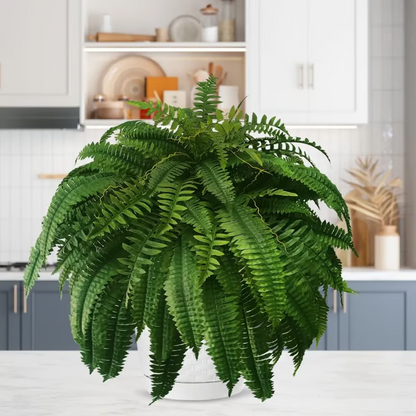 UV-Resistant Lifelike Artificial Boston Fern