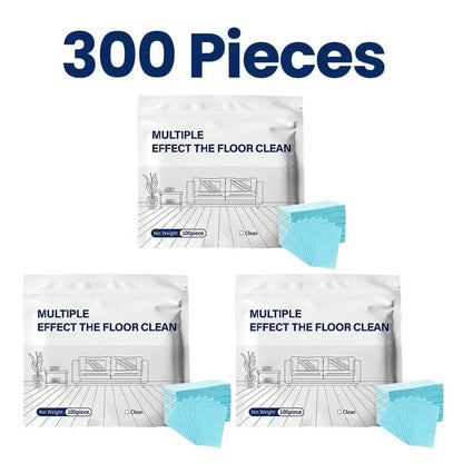 100 Piece Floor Cleaning Tablets Multi - Surface Cleaner for Hardwood Laminate Tile & RV Walls Antibacterial Deodorization Maintenance