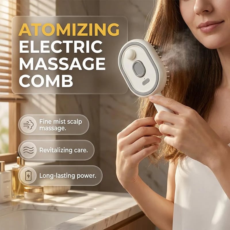 ⛱️Buy 2 Get 1 Free  & Free shipping🔥2026 Electric Steaming Massage Hair Care Brush