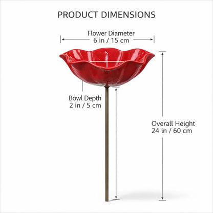 2026 Mother's Day Gifts-Handmade Metal Flower Garden Stake