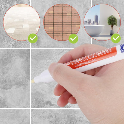 🖌️ Anti-Mould & Waterproof Joint Pen for Ceramic Tiles!