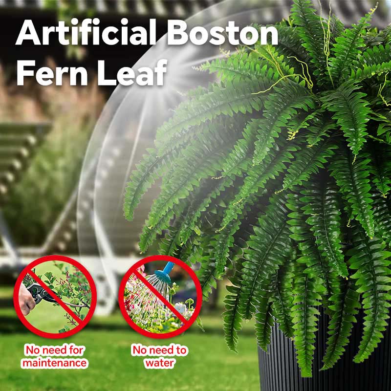 UV-Resistant Lifelike Artificial Boston Fern