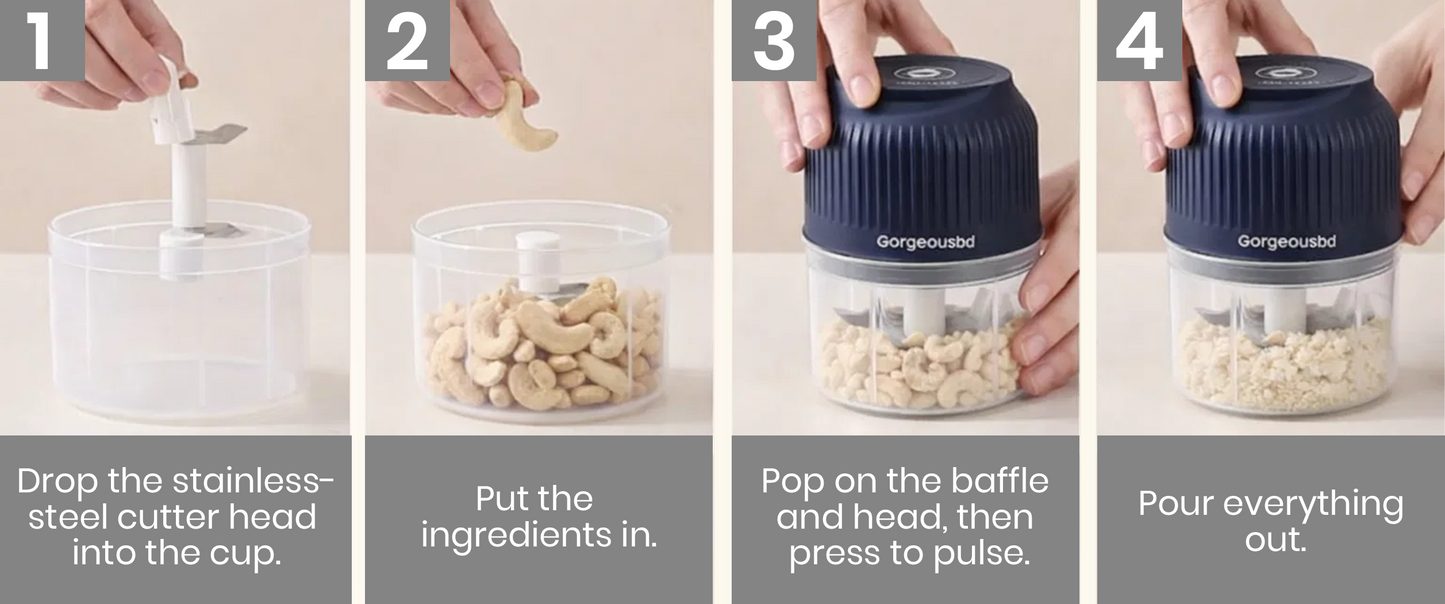 Cyberage Smart Mini Kitchen Chopper