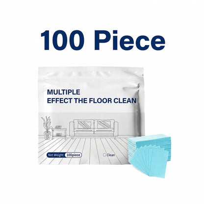 100 Piece Floor Cleaning Tablets Multi - Surface Cleaner for Hardwood Laminate Tile & RV Walls Antibacterial Deodorization Maintenance