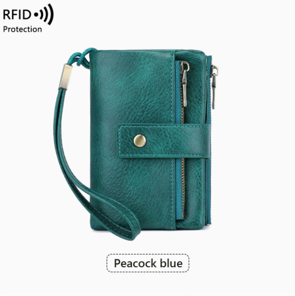 Peacock blue
