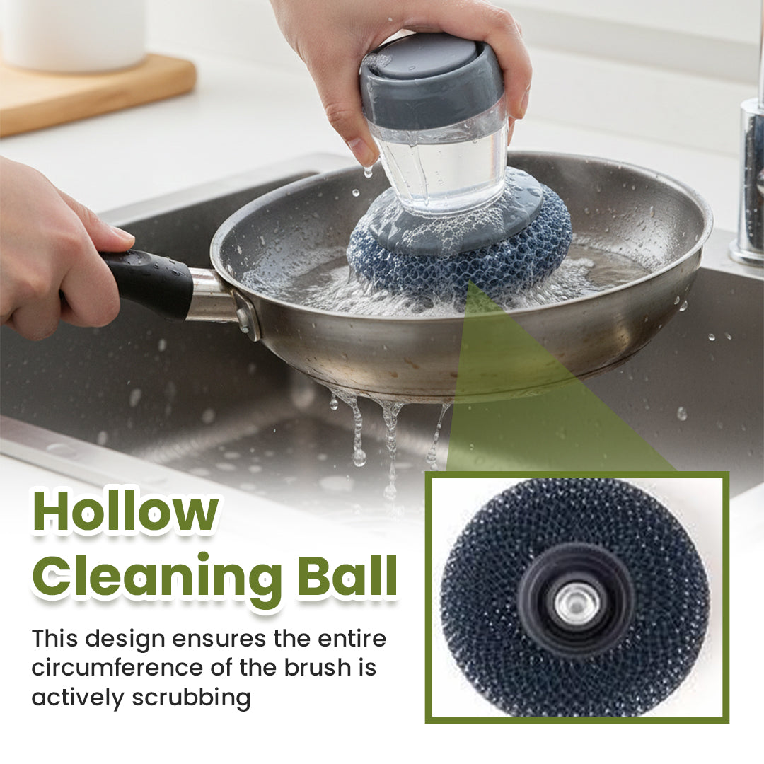 Comfort Grip All-in-One Soap Dispensing Kitchen Scrub