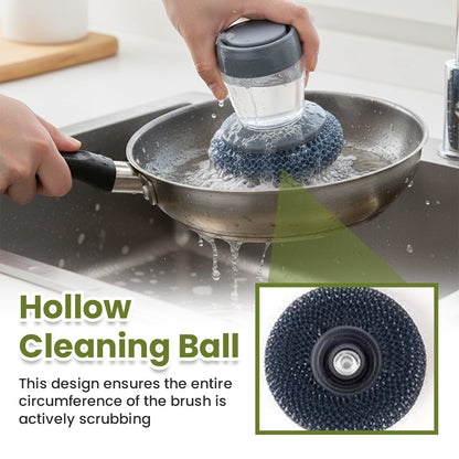 Comfort Grip All-in-One Soap Dispensing Kitchen Scrub