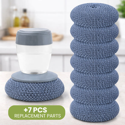 Comfort Grip All-in-One Soap Dispensing Kitchen Scrub